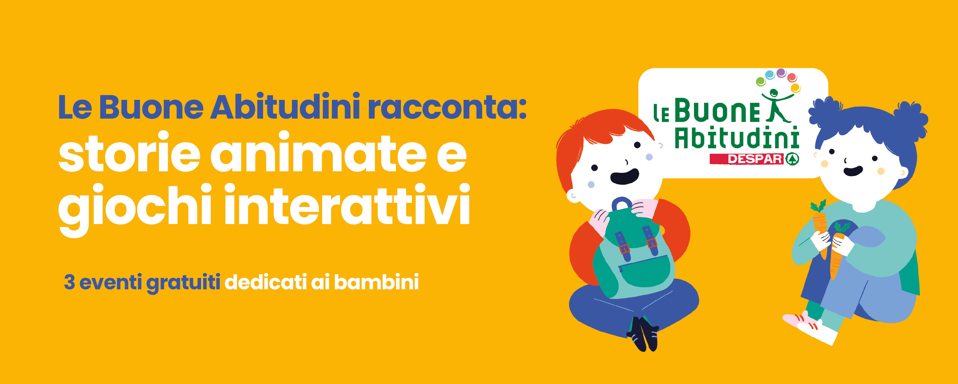 Le Buone Abitudini racconta storie animate e giochi interattivi