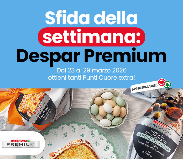 Intestazione della Sfida della Settimana - Despar Premium