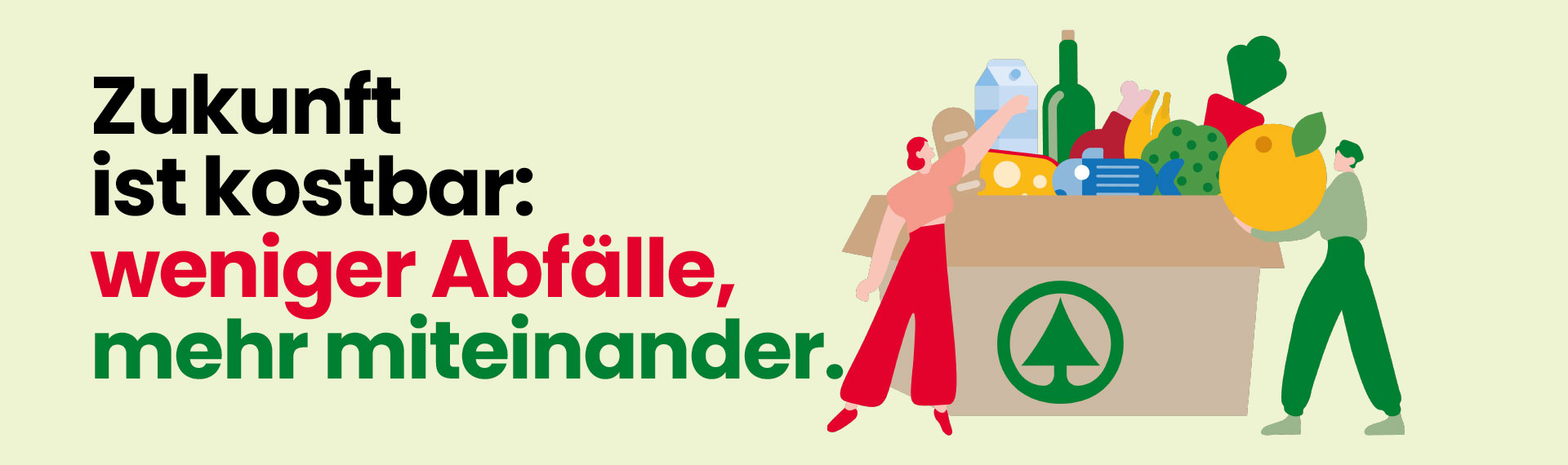 Kopfzeile - Welttag gegen Lebensmittelverschwendung - Giornata Internazionale della consapevolezza sulle perdite e gli sprechi alimentari