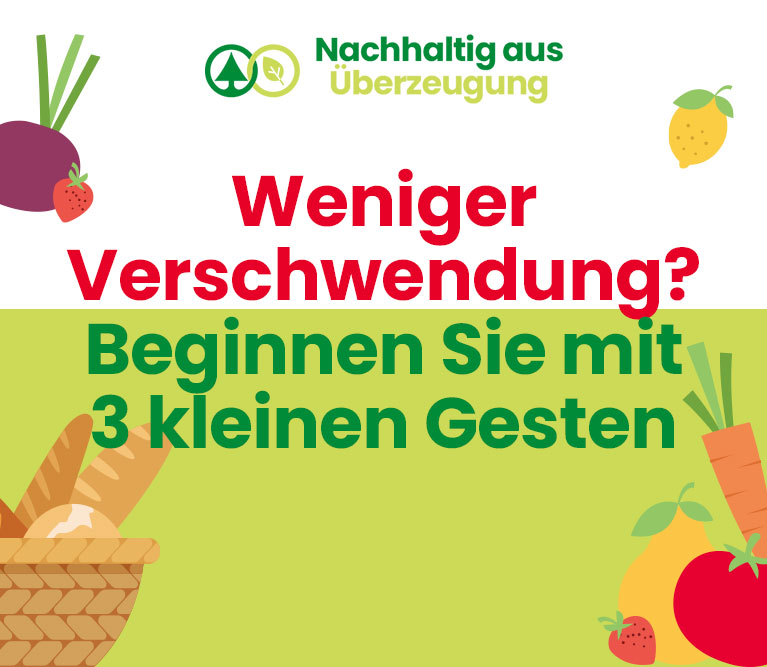 Kopfzeile - Nationalen Tag der Lebensmittelabfallvermeidung - Giornata Internazionale della consapevolezza sulle perdite e gli sprechi alimentari