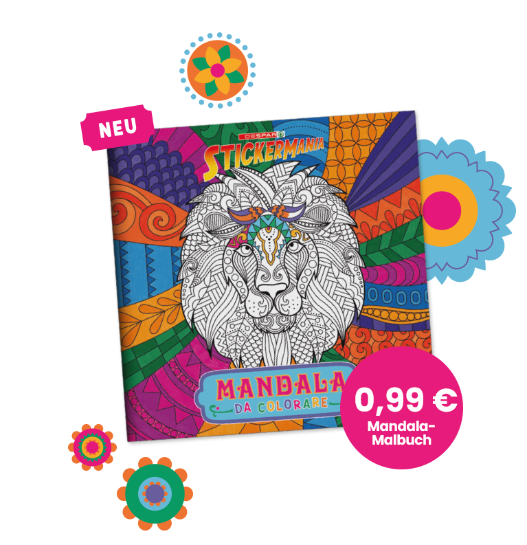 Bild des Stickermania-Sammelalbums