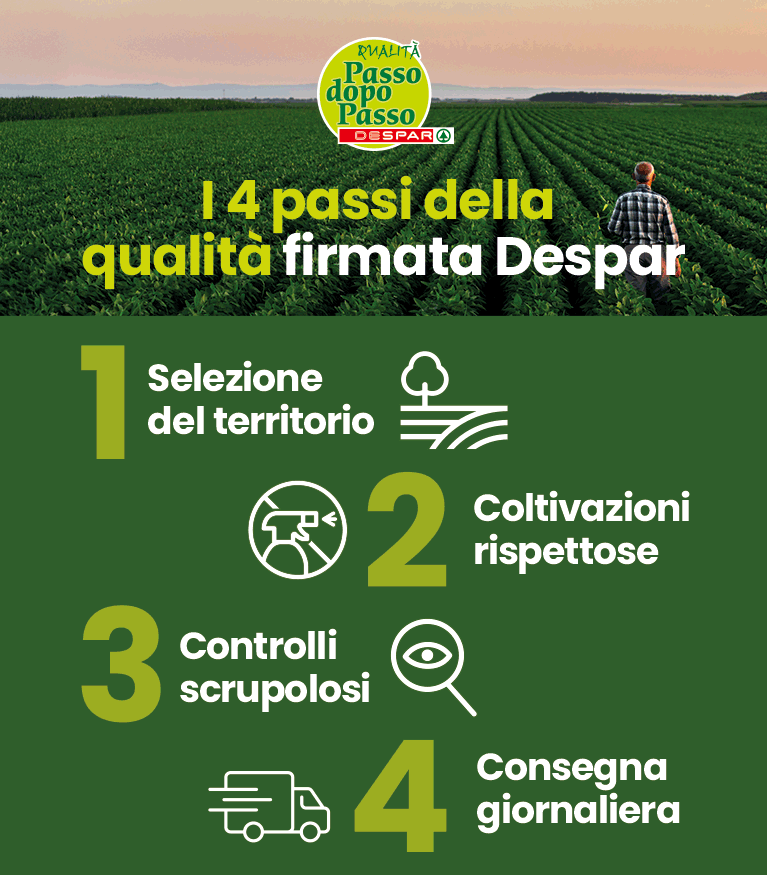 I 4 pilastri della qualità firmata Despar