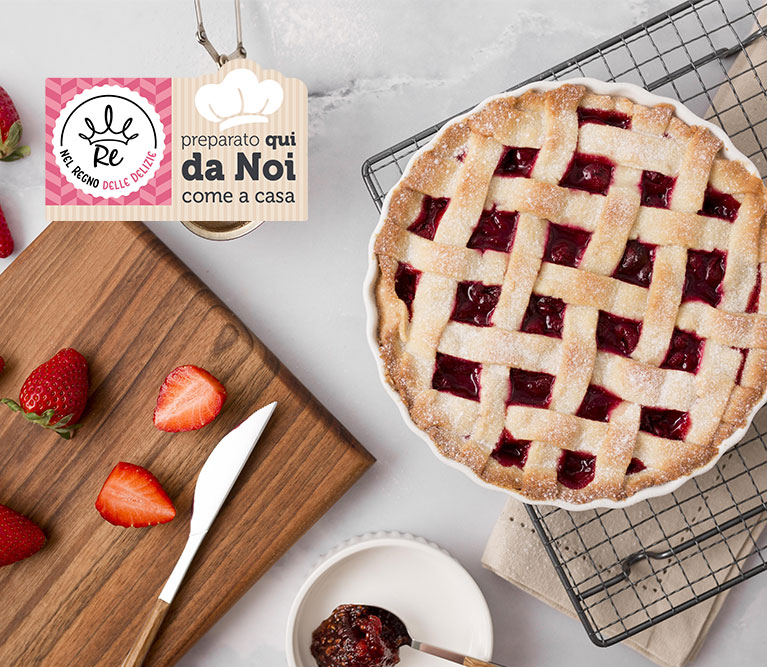 Intestazione del reparto pasticceria