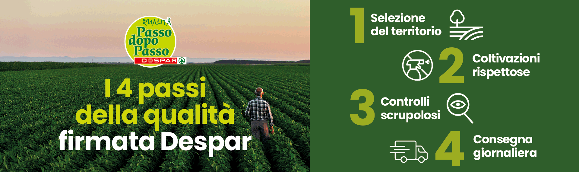 I 4 pilastri della qualità firmata Despar