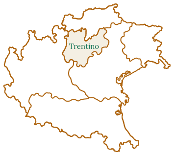 Cartina del Trentino