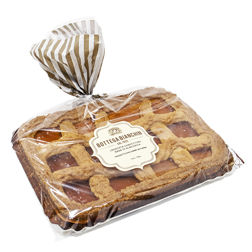 Crostata con confettura di albicocche